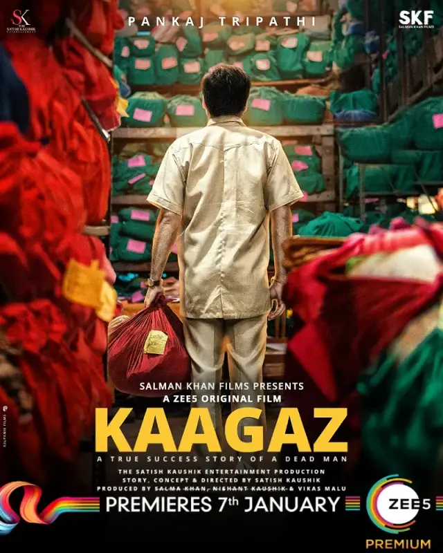 فیلم کاغذ (Kaagaz) پوستر