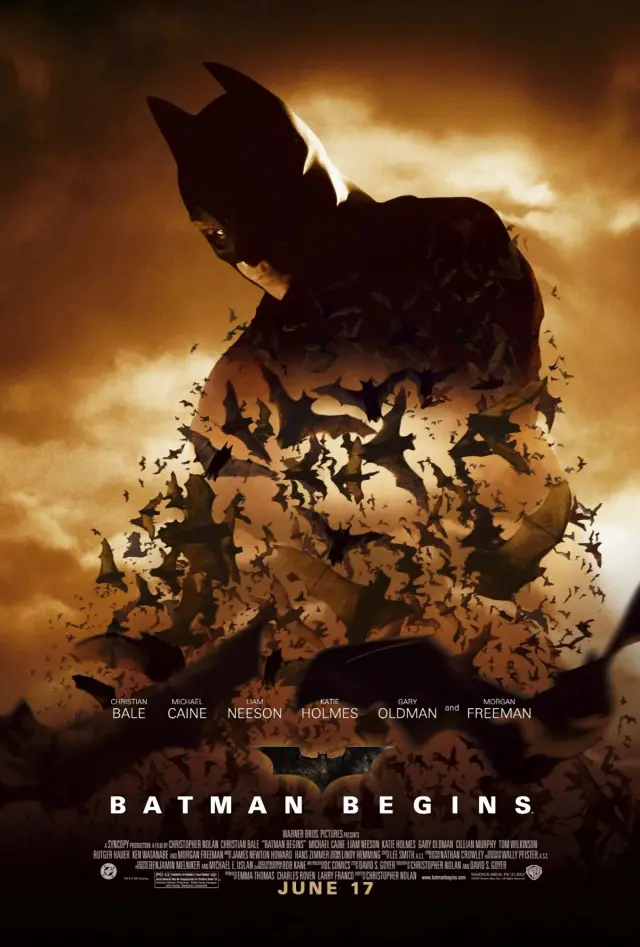 فیلم بتمن آغاز می کند (Batman Begins) پوستر