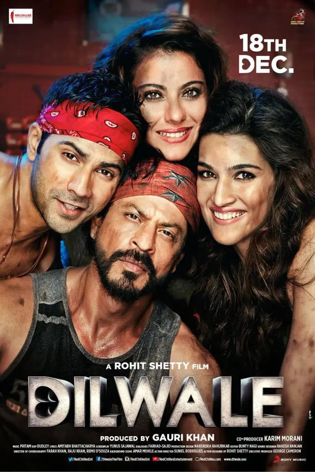 فیلم دلداده (Dilwale) پوستر