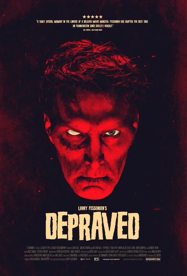 فیلم تباه (Depraved) پوستر