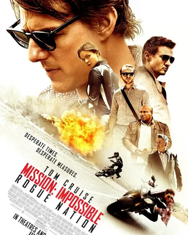 فیلم ماموریت غیرممکن: ملت سرکش (Mission: Impossible - Rogue Nation) پوستر