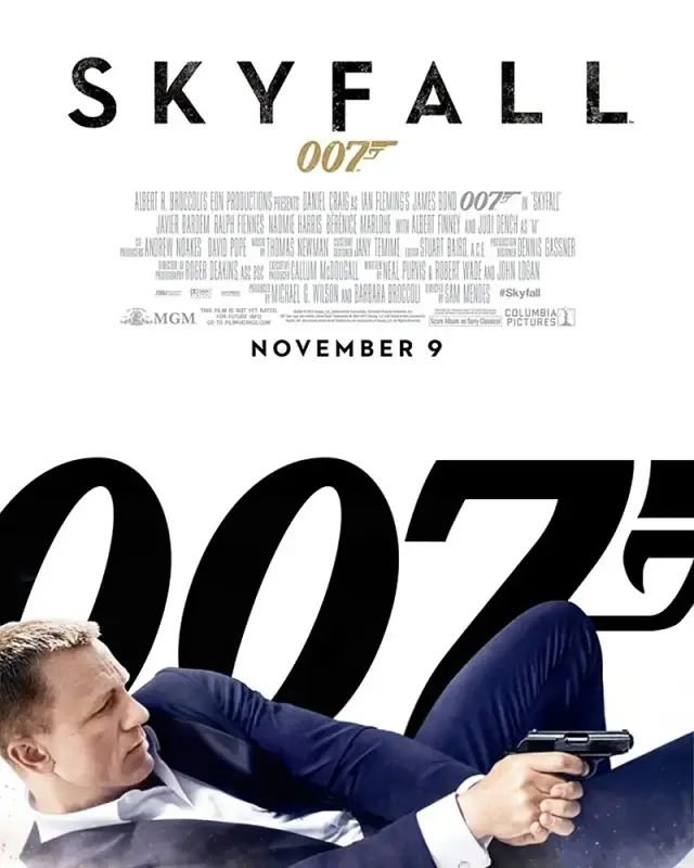 فیلم اسکای فال (Skyfall) پوستر