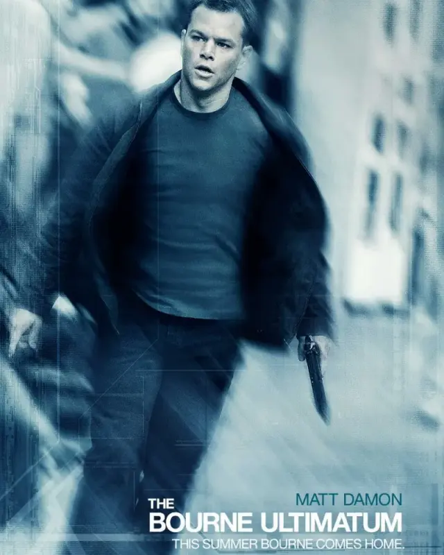 فیلم اولتیماتوم بورن (The Bourne Ultimatum) پوستر