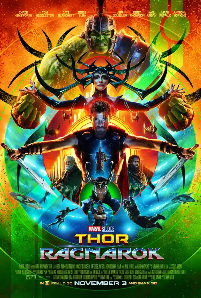 فیلم ثور: رگناروک (Thor: Ragnarok) پوستر
