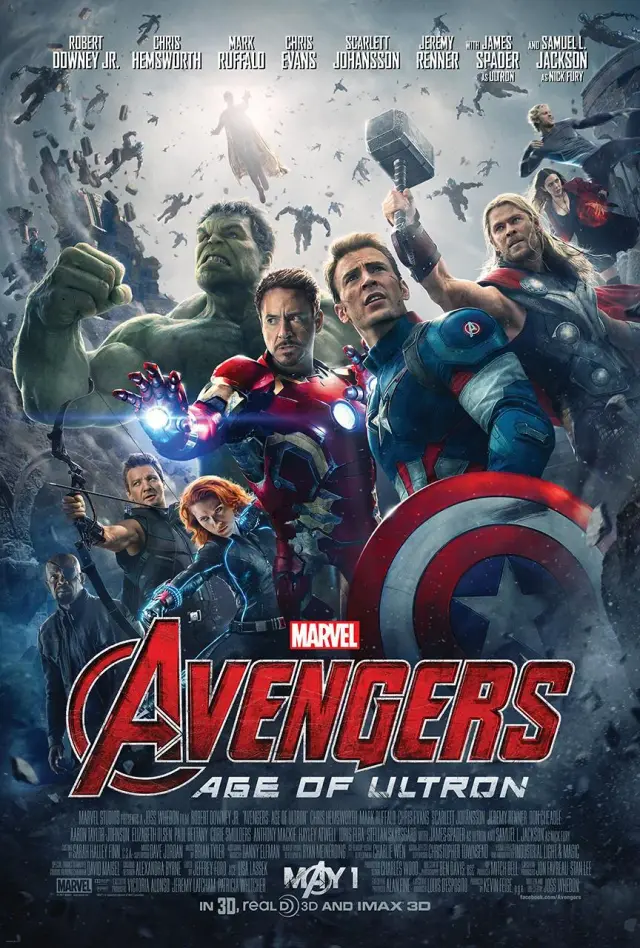 فیلم انتقام جویان: عصر آلترون (Avengers: Age of Ultron) پوستر