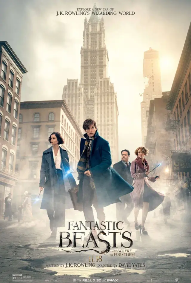 فیلم جانوران شگفت انگیز و زیستگاه آنها (Fantastic Beasts and Where to Find Them) پوستر