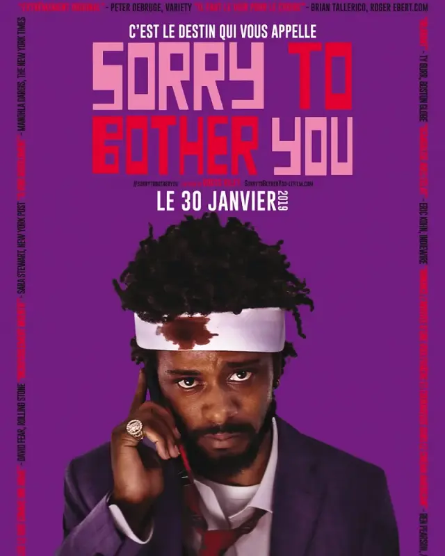 فیلم ببخشید مزاحم شما شدم (Sorry to Bother You) پوستر