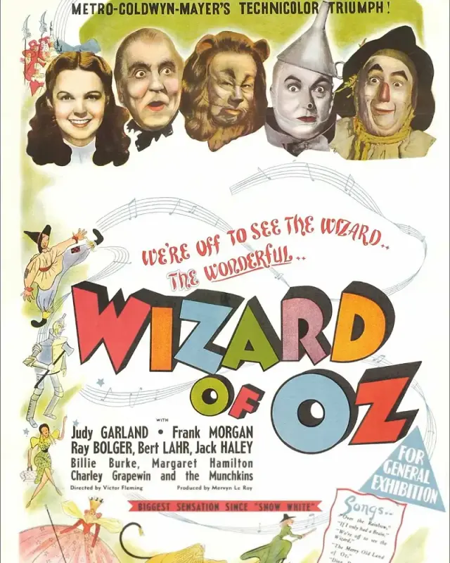 فیلم جادوگر شهر از (The Wizard of Oz) پوستر