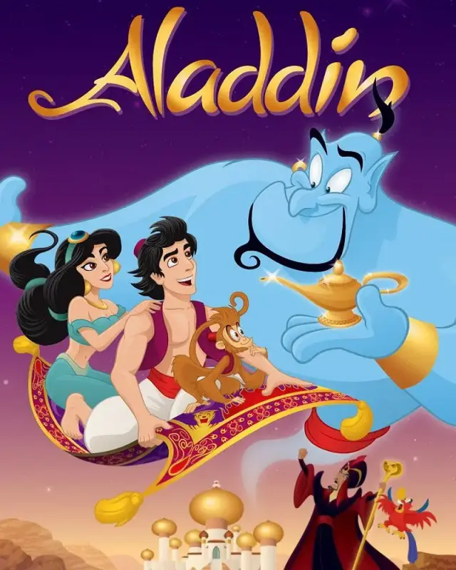 انیمیشن علاءالدین (Aladdin) پوستر