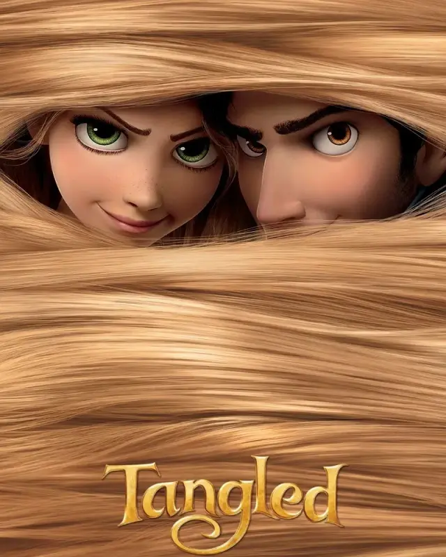 انیمیشن گیسوکمند (Tangled) پوستر