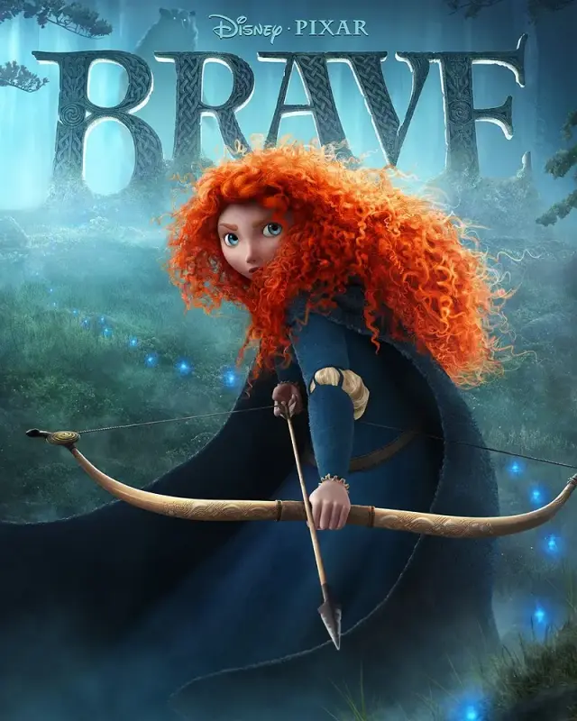 انیمیشن شجاع (Brave) پوستر