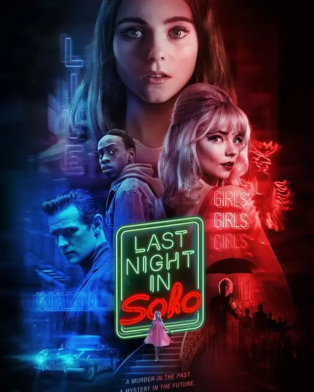 فیلم شب گذشته در سوهو (Last Night in Soho) پوستر