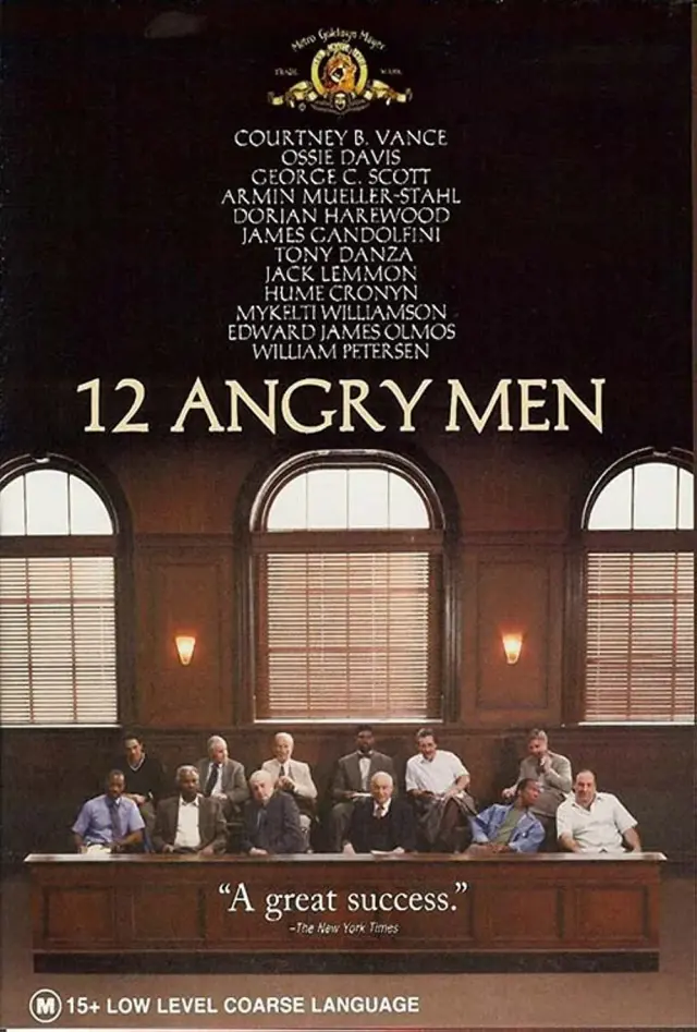 فیلم 12 مرد خشمگین 1997 (12 Angry Men) پوستر