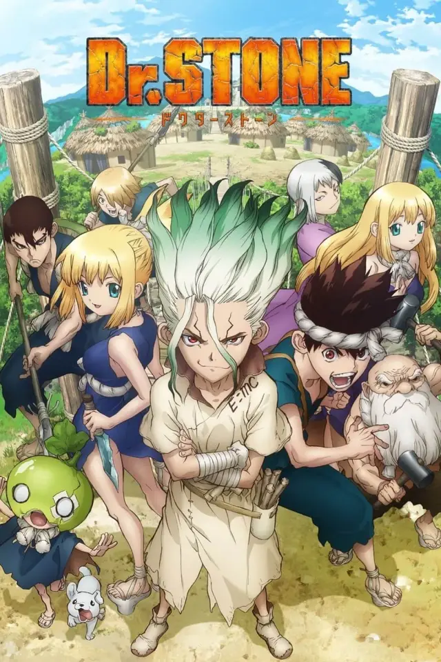 انیمه دکتر استون (Dr. Stone) پوستر