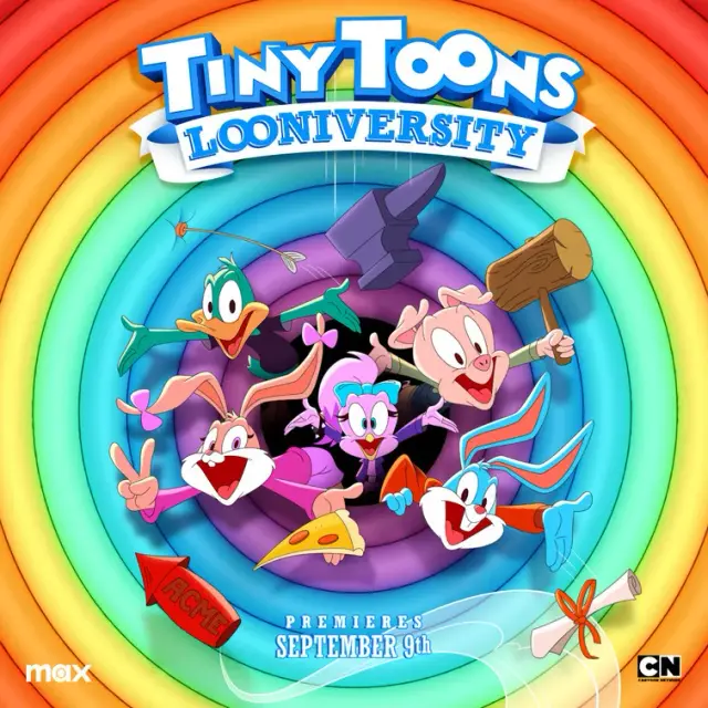انیمیشن تاینی تون ها در دبیرستان لو (Tiny Toons Looniversity) پوستر