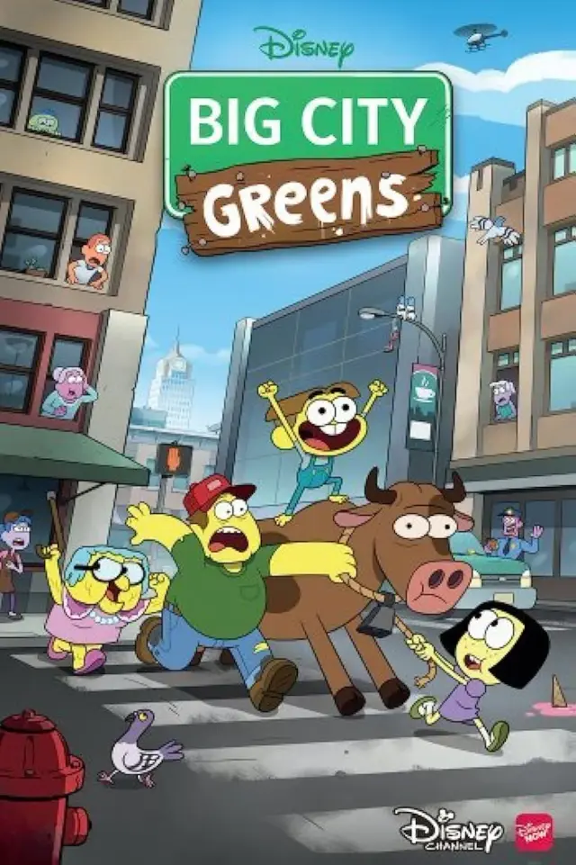 انیمیشن شهر بزرگ گرین ها (Big City Greens) پوستر