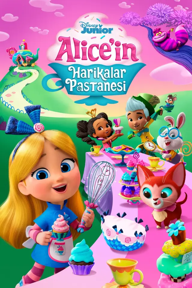 انیمیشن  آلیس و شیرینی پزی سرزمین عجایب (Alice's Wonderland Bakery) پوستر