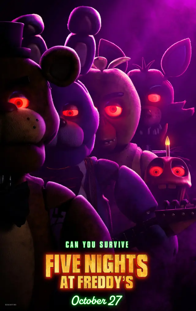 فیلم پنج شب در فردی (Five Nights at Freddy's) پوستر