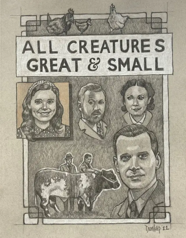 سریال همه موجودات ریز و درشت (All Creatures Great & Small) پوستر