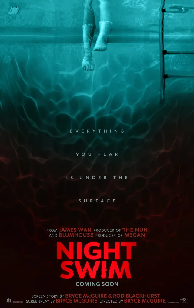 فیلم شنا در شب (Night Swim) پوستر