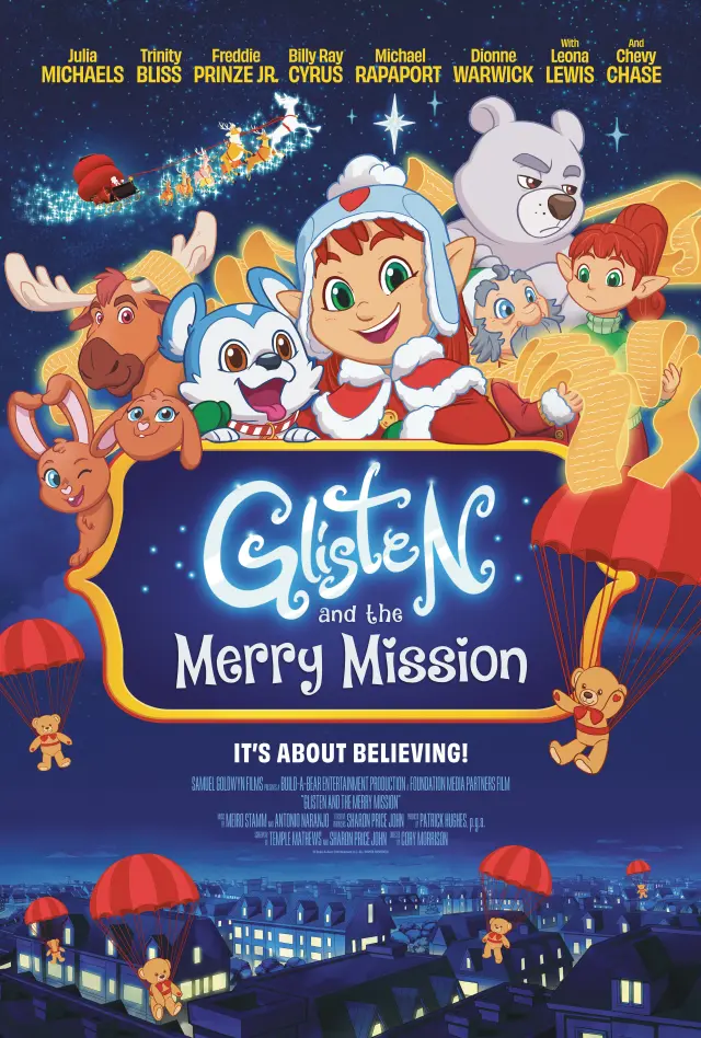 انیمیشن گلیستن و ماموریت شاد (Glisten and the Merry Mission) پوستر