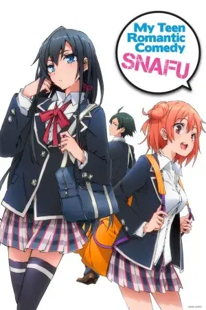 انیمه کمدی رمانتیک نوجوانی من (My Teen Romantic Comedy SNAFU) پوستر
