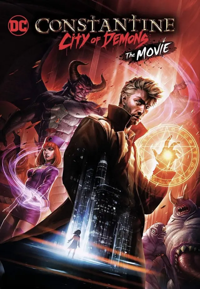 انیمیشن کنستانتین: شهر شیاطین (Constantine: City of Demons - The Movie) پوستر