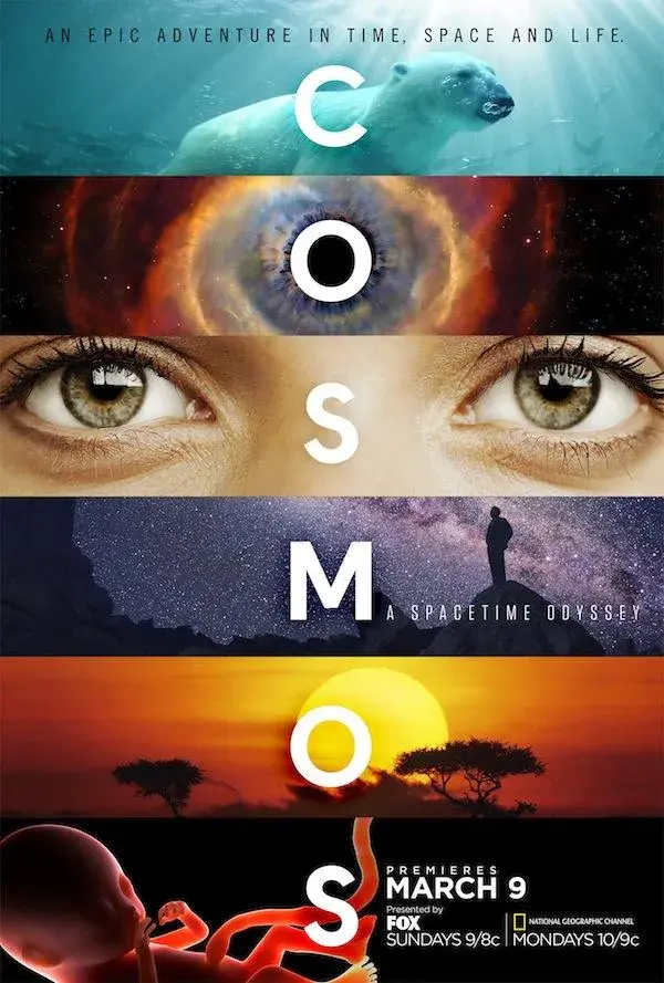مستند کیهان: ادیسه ای فضا زمانی (Cosmos: A Spacetime Odyssey) پوستر