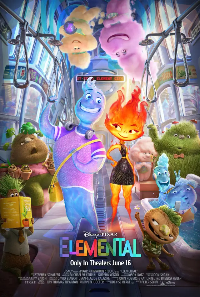 انیمیشن المنتال (Elemental) پوستر