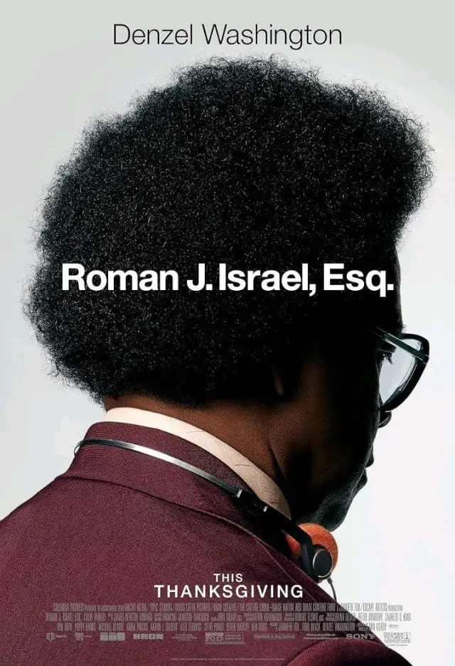 فیلم رومن جی. ایزریل وکیل دادگستری (Roman J. Israel, Esq.) پوستر