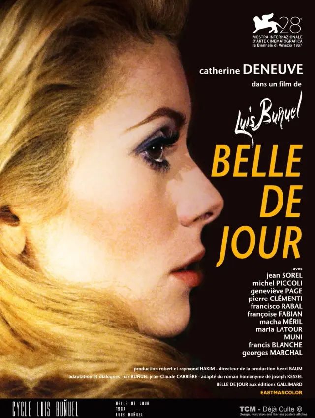 فیلم زیبای روز (Belle de Jour) پوستر