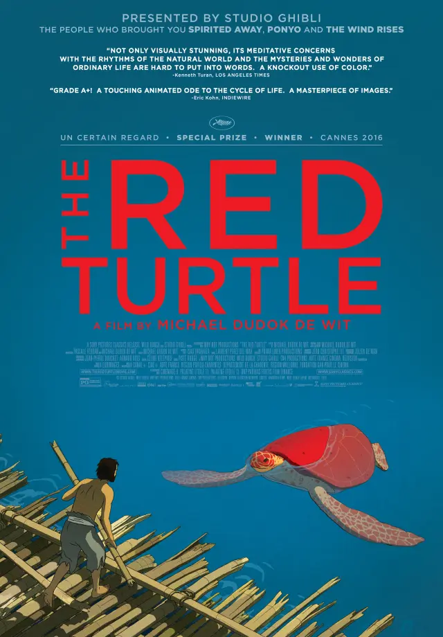 انیمیشن لاک پشت قرمز (The Red Turtle) پوستر