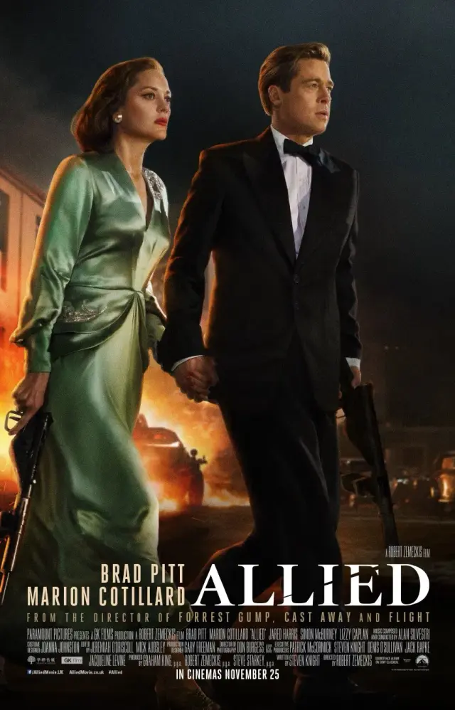 فیلم متفقین (Allied) پوستر