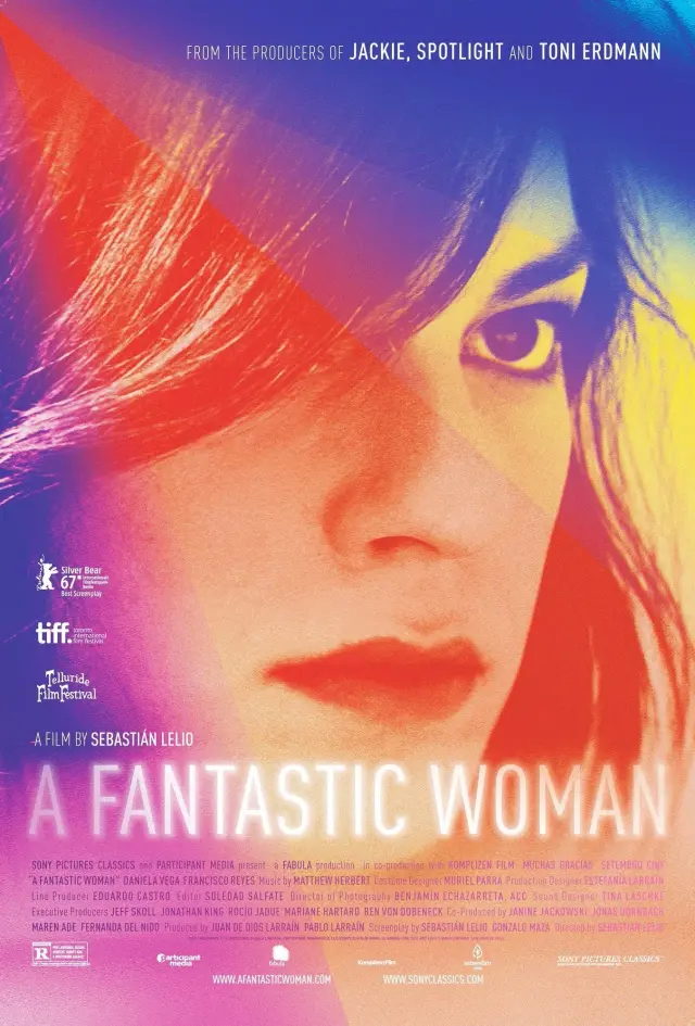 فیلم زن شگفت انگیز (A Fantastic Woman) پوستر
