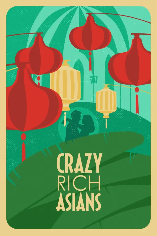 فیلم آسیایی های ثروتمند دیوانه (Crazy Rich Asians) پوستر