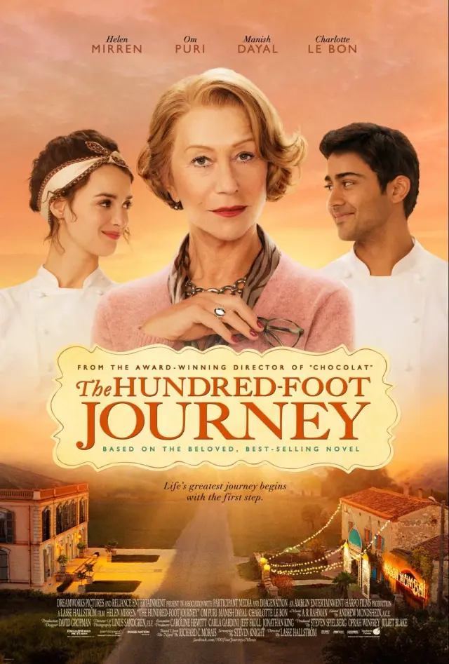 فیلم صد قدم راه (The Hundred-Foot Journey) پوستر