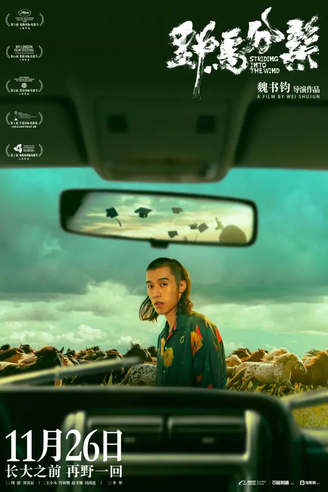 فیلم قدم زدن در باد (Striding Into the Wind) پوستر