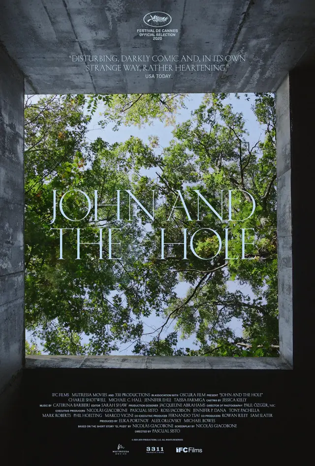 فیلم جان و حفره (John and the Hole) پوستر