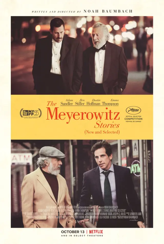 فیلم داستان‌های مایروویتز (The Meyerowitz Stories) پوستر