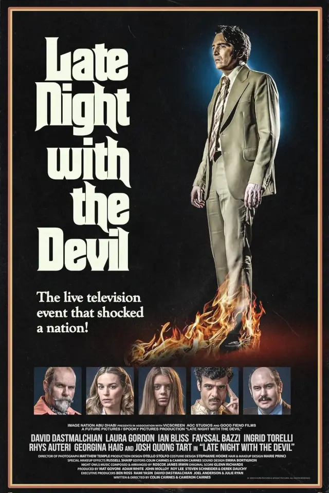 فیلم  آخر شب با شیطان (Late Night with the Devil) پوستر