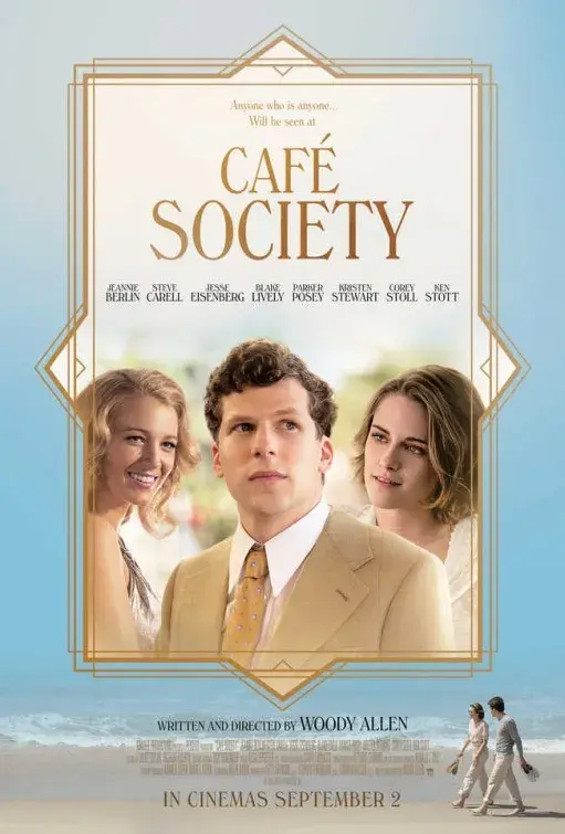 فیلم کافه سوسایتی (Café Society) پوستر