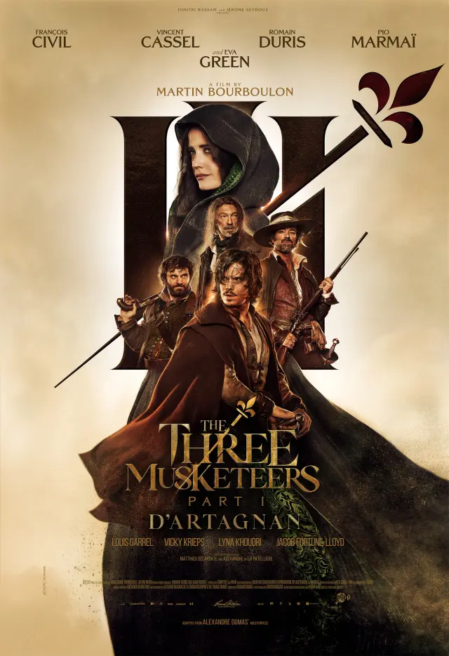 فیلم سه تفنگدار: دارتانیان (The Three Musketeers - Part I: D'Artagnan) پوستر