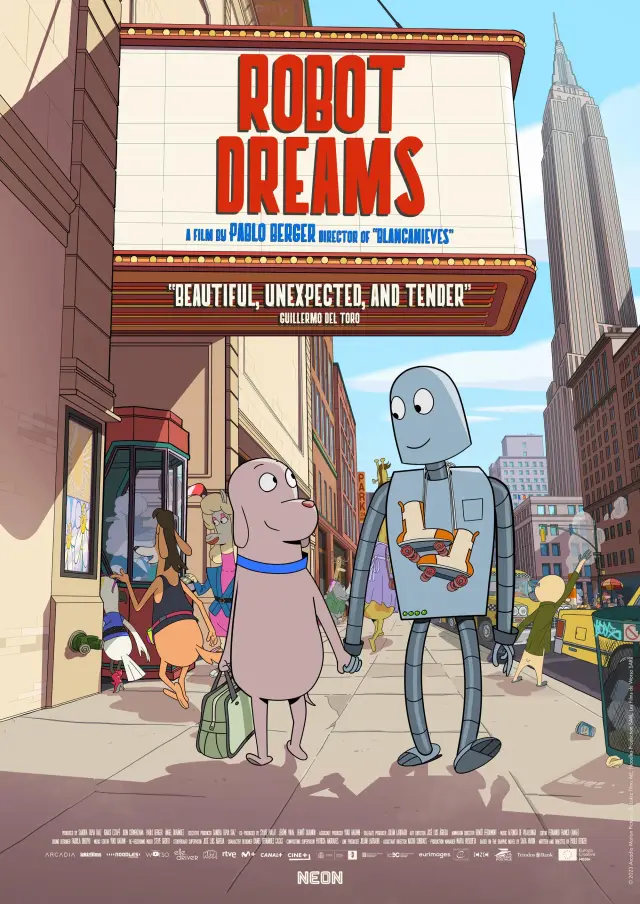 انیمیشن ربات رویاپردازی می کند (Robot Dreams) پوستر