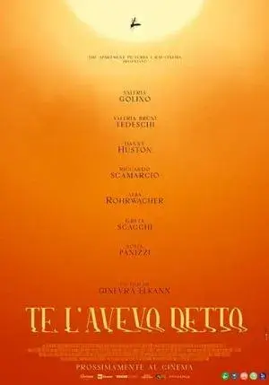 فیلم من به شما گفتم (I Told You So) پوستر