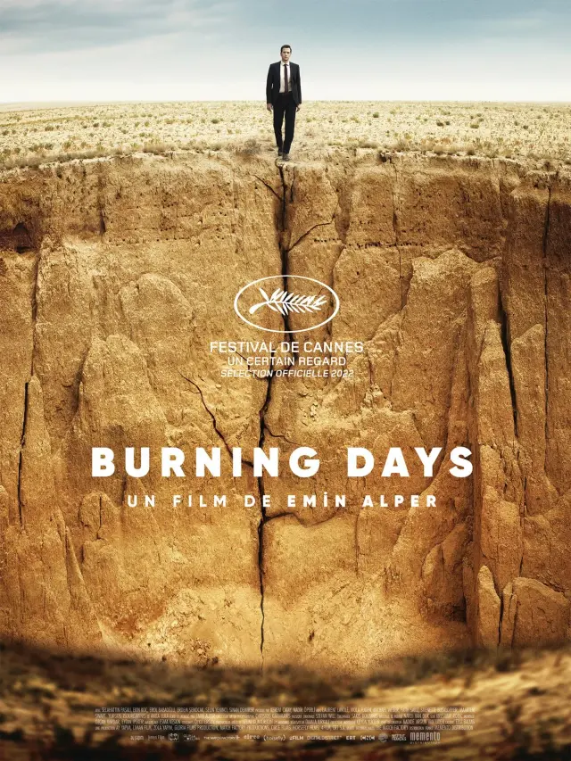 فیلم روزهای سوزان (Burning Days) پوستر