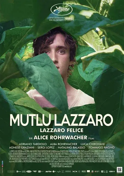 فیلم به شادی لازارو (Happy as Lazzaro) پوستر