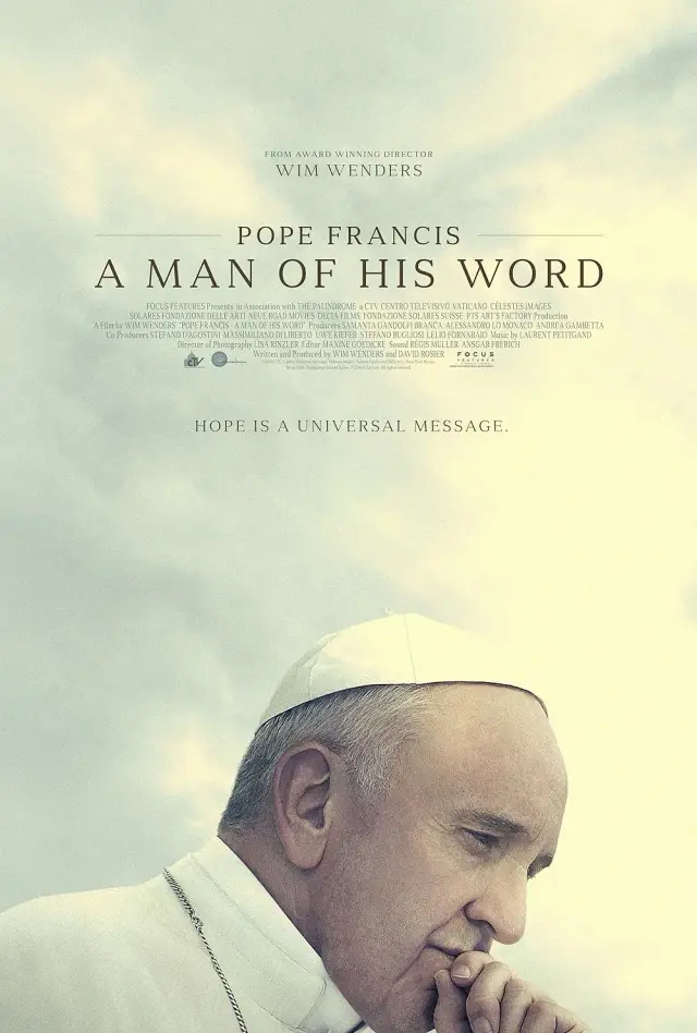 مستند پاپ فرانسیس: مردی از جنس کلامش (Pope Francis: A Man of His Word) پوستر