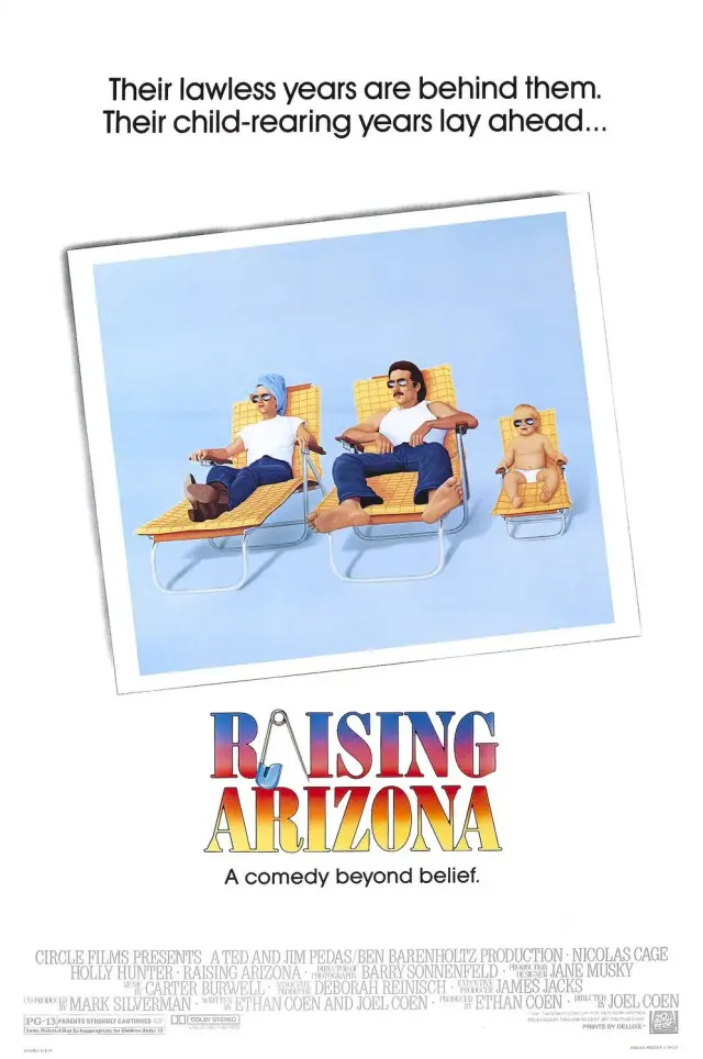فیلم بزرگ کردن آریزونا (Raising Arizona) پوستر