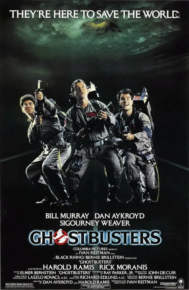 فیلم شکارچیان روح 1984 (Ghostbusters) پوستر
