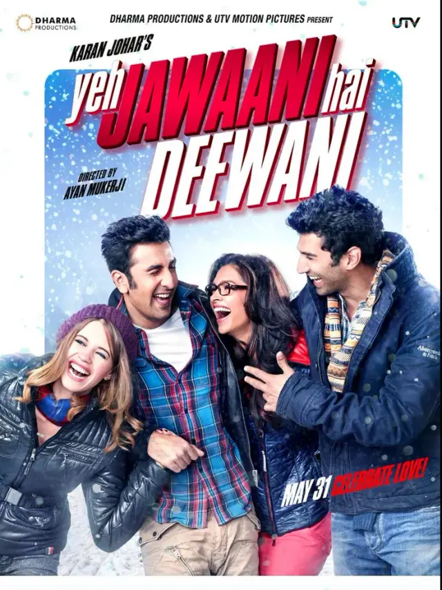 فیلم جوانی و دیوانگی (Yeh Jawaani Hai Deewani) پوستر
